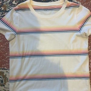 Stripped madewell tee